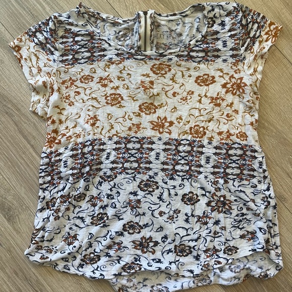 Lucky Brand Floral Print Women's Top - Picture 1 of 3